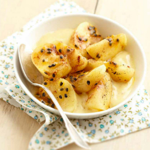 Pommes, Fruits de la passion, Recette